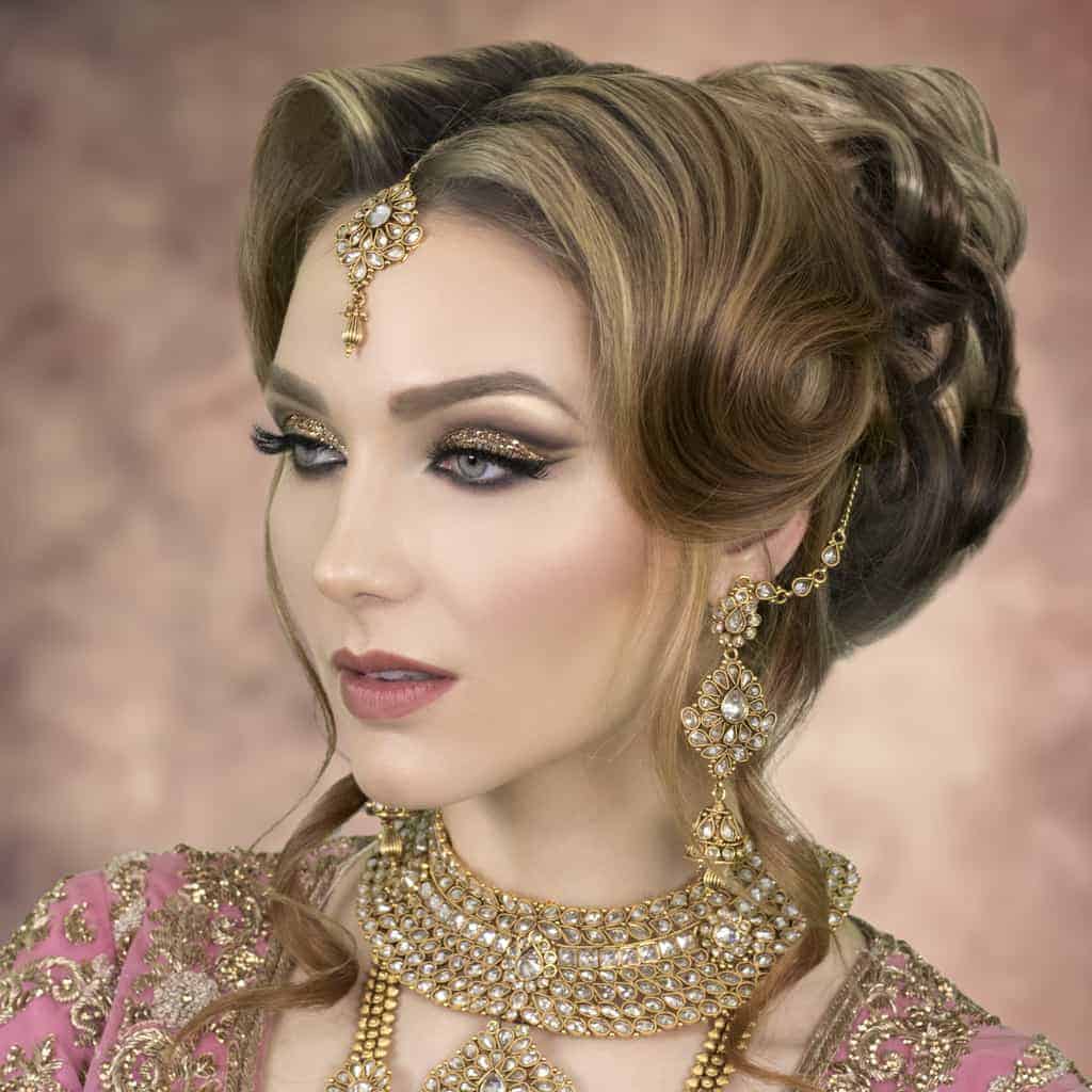 Asian Bridal Hairstyles taught - updos, buns, waves, curls, textured